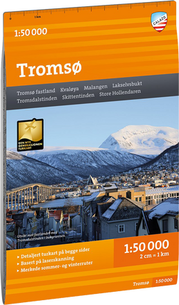 Calazo förlag Calazo förlag Turkart Tromsø 1:50.000 NoColour Litteratur OneSize