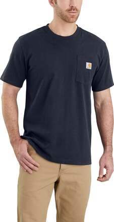 Carhartt Carhartt Men's Workwear Pocket S/S T-Shirt Navy Kortermede trøyer L