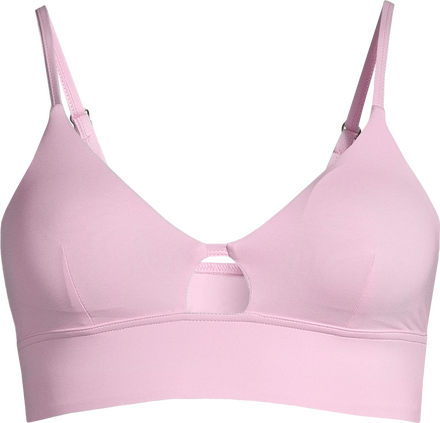 Casall Casall Women's Triangle Cut-Out Bikini Top Clear Pink Badetøy 34