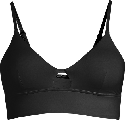 Casall Casall Women's Triangle Cut-Out Bikini Top Black Badetøy 34