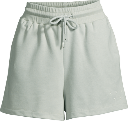 Casall Casall Women's Natural Dye Terry Sweat Short Light Pistachio Vardagsshorts XL