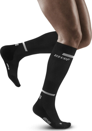 CEP CEP Men's The Run Socks, Tall Black Träningsstrumpor 4