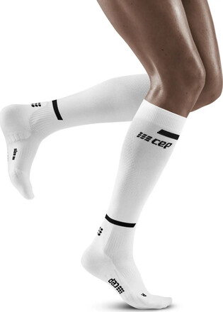 CEP CEP Women's The Run Socks, Tall White Träningsstrumpor 3