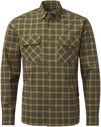 Chevalier Chevalier Men's Creek Shooting Fit Coolmax Shirt Moss Checked Långärmade skjortor XL