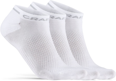 Craft Craft Core Dry Shafless Sock 3-pack White Treningssokker 46/48