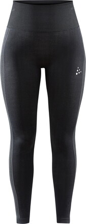 Craft Craft Women's Adv Charge Fuseknit Tights Black/White Treningsbukser XS