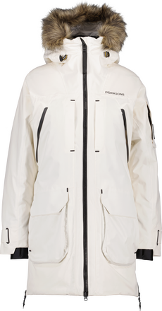 Didriksons Didriksons Women's Ceres Parka White Foam Syntetisk parkas 36