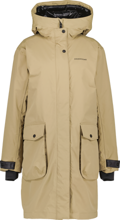 Didriksons Didriksons Women's Ilsa Parka Wood Syntetfyllda parkas 34