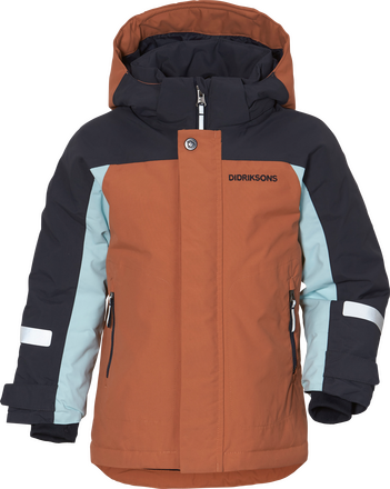 Didriksons Didriksons Kids' Neptun Jacket Acorn Brown Vadderade vardagsjackor 80