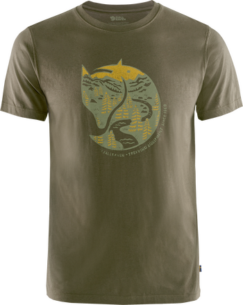 Fjällräven Fjällräven Men's Arctic Fox T-shirt Dark Olive T-shirts XL