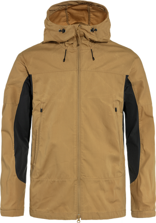 Fjällräven Fjällräven Men's Abisko Lite Trekking Jacket Buckwheat Brown/Dark Grey Uforet friluftsjakker L