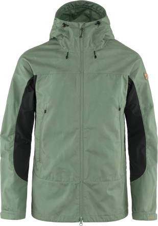 Fjällräven Fjällräven Men's Abisko Lite Trekking Jacket Patina Green/Dark Grey Uforet friluftsjakker S