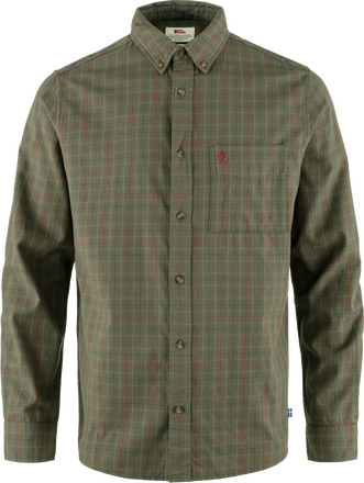 Fjällräven Fjällräven Men's Sörmland Lite Flannel Shirt Laurel Green-Light Olive Langermede skjorter M