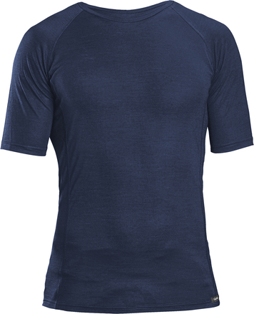 Gripgrab Gripgrab Merino Polyfibre Short Sleeve Base Layer Navy Undertøy overdel XS