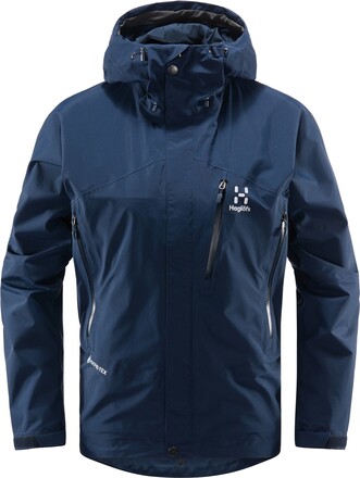 Haglöfs Haglöfs Women's Astral GORE-TEX Jacket Tarn Blue Skaljackor XL