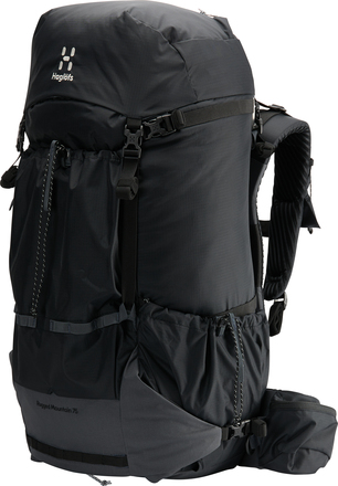 Haglöfs Haglöfs Rugged Mountain 75L True Black/Magnetite Vandringsryggsäckar OneSize