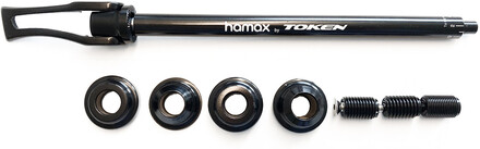 Hamax Hamax Hitch adapter for 12 mm thru axles Black Transporttillbehör OneSize