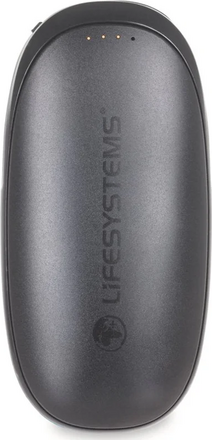 Lifesystems Lifesystems Rechargeable Dual Palm Handwarmer Black Ladere OneSize