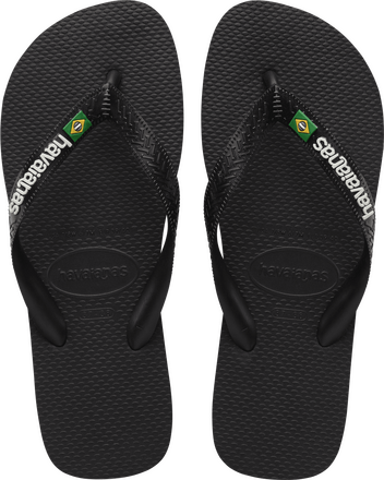 Havaianas Havaianas Men's Brasil Logo Black/Black Sandaler 45/46