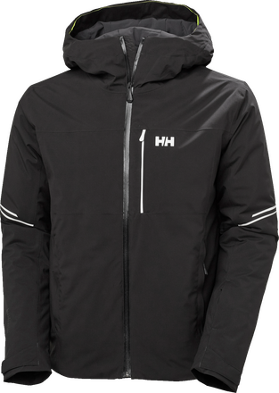 Helly Hansen Helly Hansen Men's Carv Lifaloft Ski Jacket Black Skijakker fôrede XL