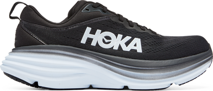 Hoka Hoka Women's Bondi 8 Wide Black / White Träningsskor 42 2/3