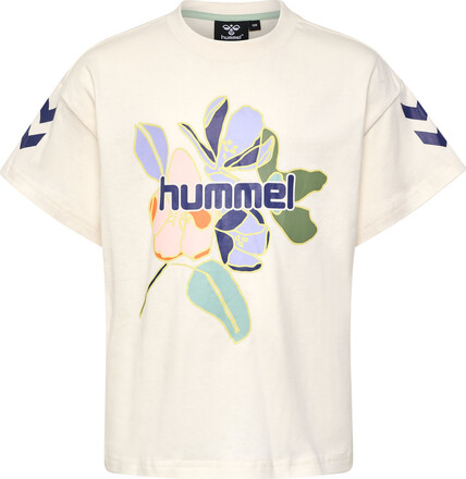 Hummel Hummel Kids' hmlART Boxy T-Shirt Short Sleeve Whitecap Gray Kortermede trøyer 134