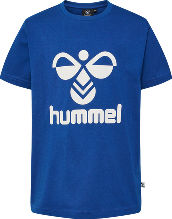 Hummel Hummel Kids' hmlTRES T-Shirt Short Sleeve Navy Peony Kortermede trøyer 116