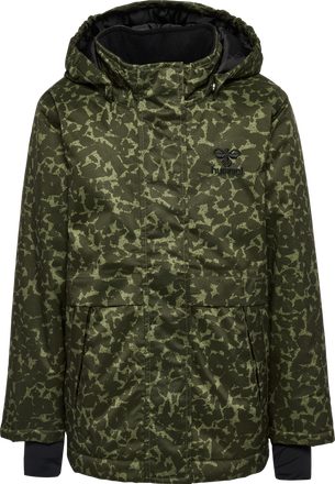 Hummel Hummel Kids' hmlURBAN Tex Jacket Olive Night Lättvadderade vardagsjackor 146