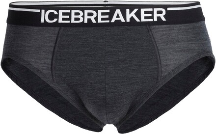 Icebreaker Icebreaker Men's Anatomica Briefs Jet Heather Underkläder XL