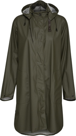 Ilse Jacobsen Ilse Jacobsen Women's Raincoat Detachable Hood Army Regnjackor 40