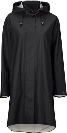 Ilse Jacobsen Ilse Jacobsen Women's Raincoat Detachable Hood Black Regnjackor 38