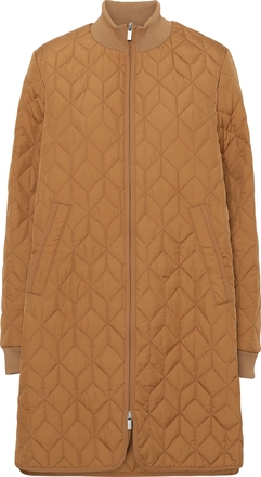 Ilse Jacobsen Ilse Jacobsen Women's Padded Quilt Coat Cashew Lättvadderade vardagsjackor C36