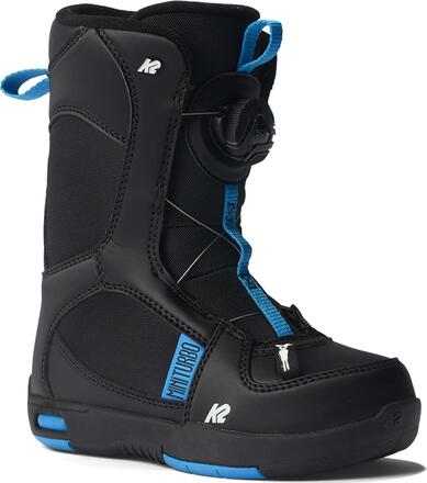 K2 Sports K2 Sports Juniors' Mini Turbo Snowboard Boots Black Alpinpjäxor 32