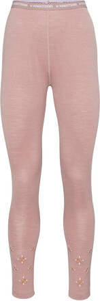Kari Traa Kari Traa Women's Summer Wool Pants Light Dusty Pink Underställsbyxor XL