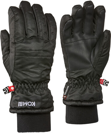 Kombi Kombi Juniors' Tucker Gloves Black Skihansker L