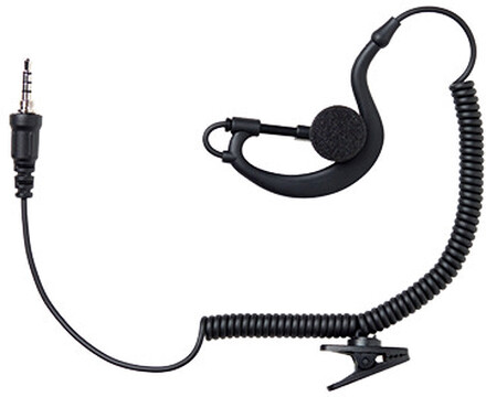 Lafayette Lafayette Earphone Earhook In-Ear 3,5 mm 4-pol Nocolour Tillbehör jaktradio OneSize