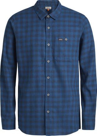 Lundhags Lundhags Men's Ekren Long Sleeve Shirt Light Navy Långärmade skjortor XL