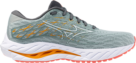 Mizuno Mizuno Women's Wave Inspire 20 Gray Mist/White/Dubarry Løpesko 40.5