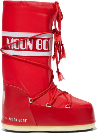 Moon Boot Moon Boot Kids' Icon Nylon Boots Red Vinterkängor 27-30