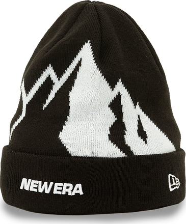 New Era New Era Mountain Beanie New Era Black/White Mössor OneSize