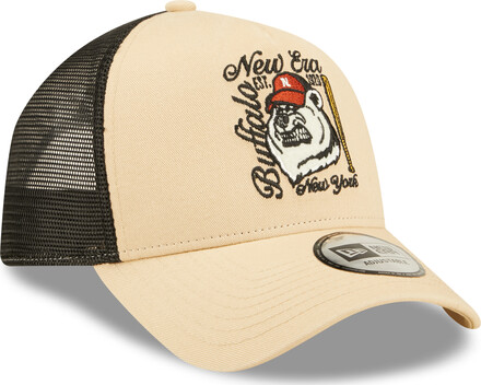 New Era New Era Ne Heritage Trucker Newera Beige Kepsar OneSize