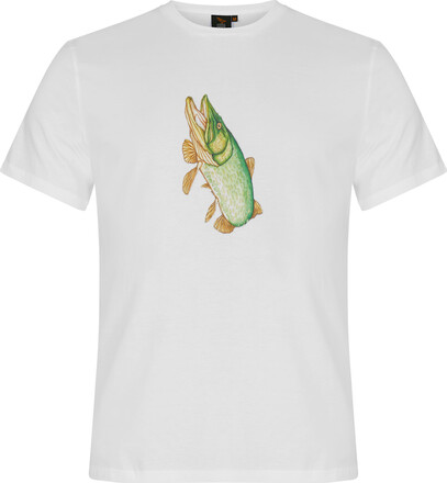 Nordic Hawk Nordic Hawk Men's Pike Tee White Kortermede trøyer X