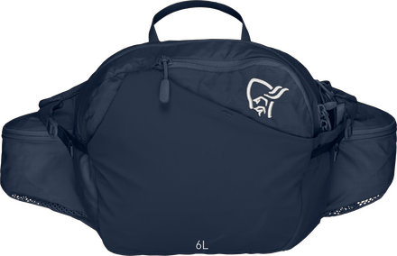 Norrøna Norrøna Norrøna 6L Hip Pack Indigo Night Midjeväskor OneSize