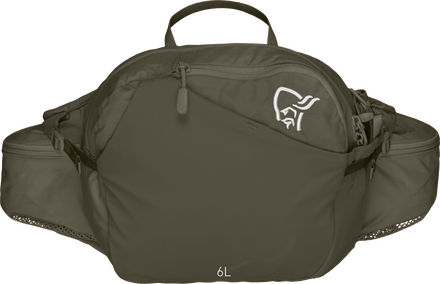 Norrøna Norrøna Norrøna 6L Hip Pack Olive Night Midjevesker OneSize