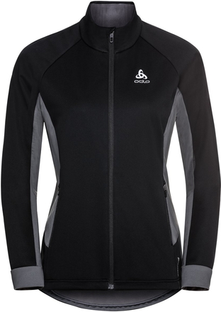 Odlo Odlo Women's Jacket Brensholmen Black/Graphite Grey Treningsjakker M