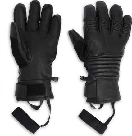 Outdoor Research Outdoor Research Men's Point N Chute Gore-Tex Sensor Gloves Black Skidhandskar M