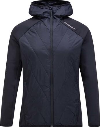 Peak Performance Peak Performance Men's Insulated Hybrid Hood Black Beauty Syntetfyllda mellanlagersjackor L