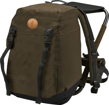 Pinewood Pinewood Kids' Hunting Chair Backpack Suede Brown Vandringsryggsäckar OneSize