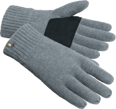 Pinewood Pinewood Knitted Wool 5-Finger Gloves Storm Blue Melange Friluftshandskar XL-XXL