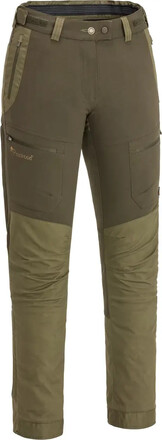 Pinewood Pinewood Women's Finnveden Hybrid Extreme Trousers Dark Olive/Hutinng Olive Friluftsbyxor 42